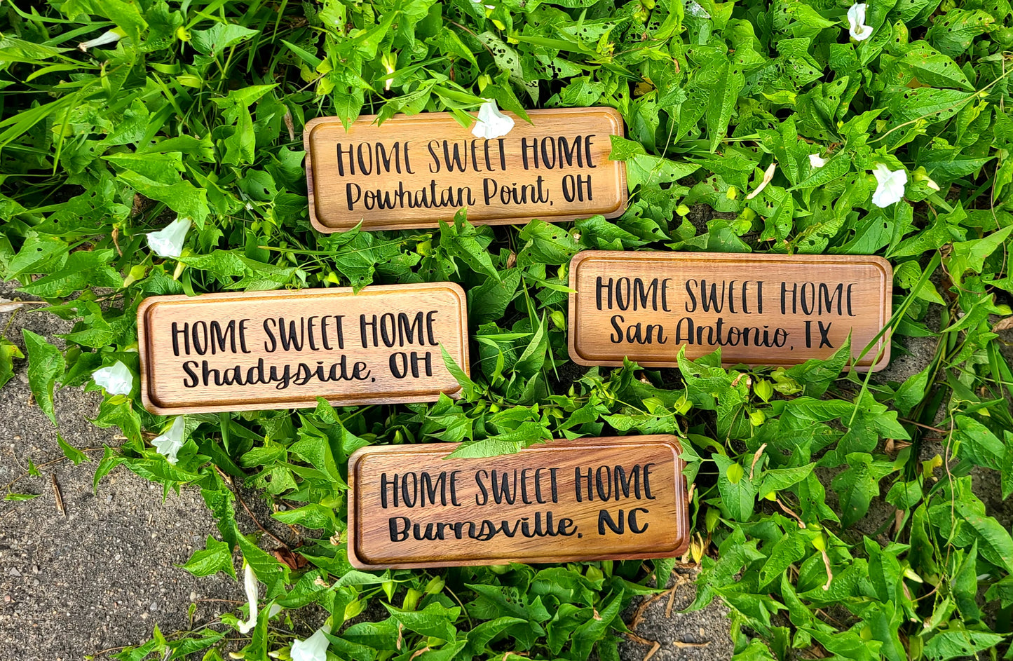 Personalized Wooden Trinket Trays
