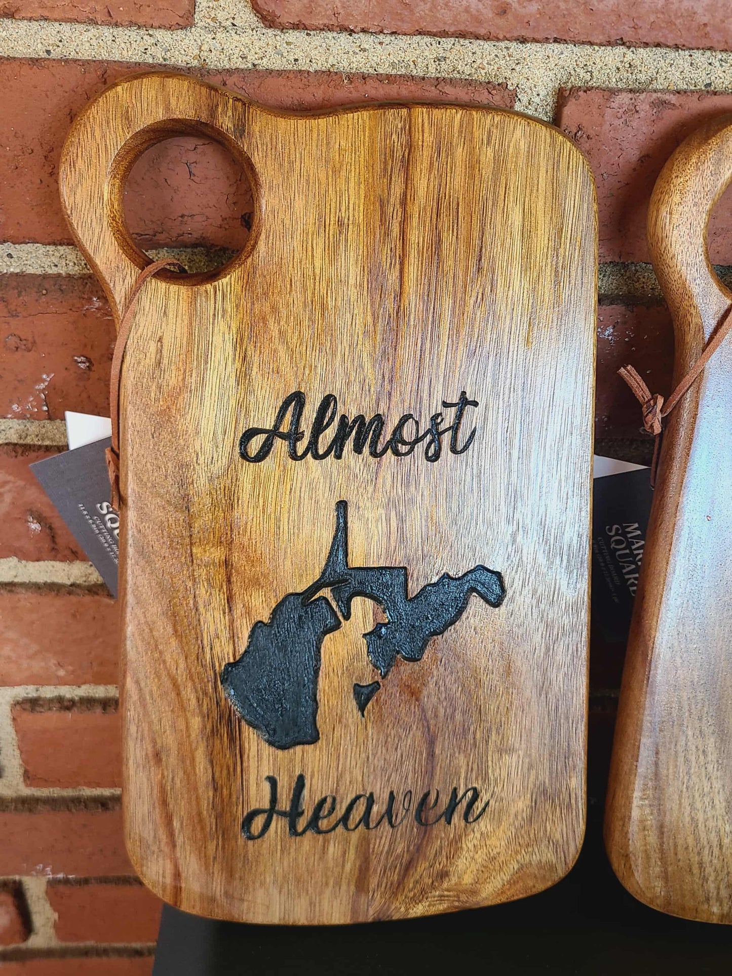 Our Tribute to the WV Coal Miner Cutting Board