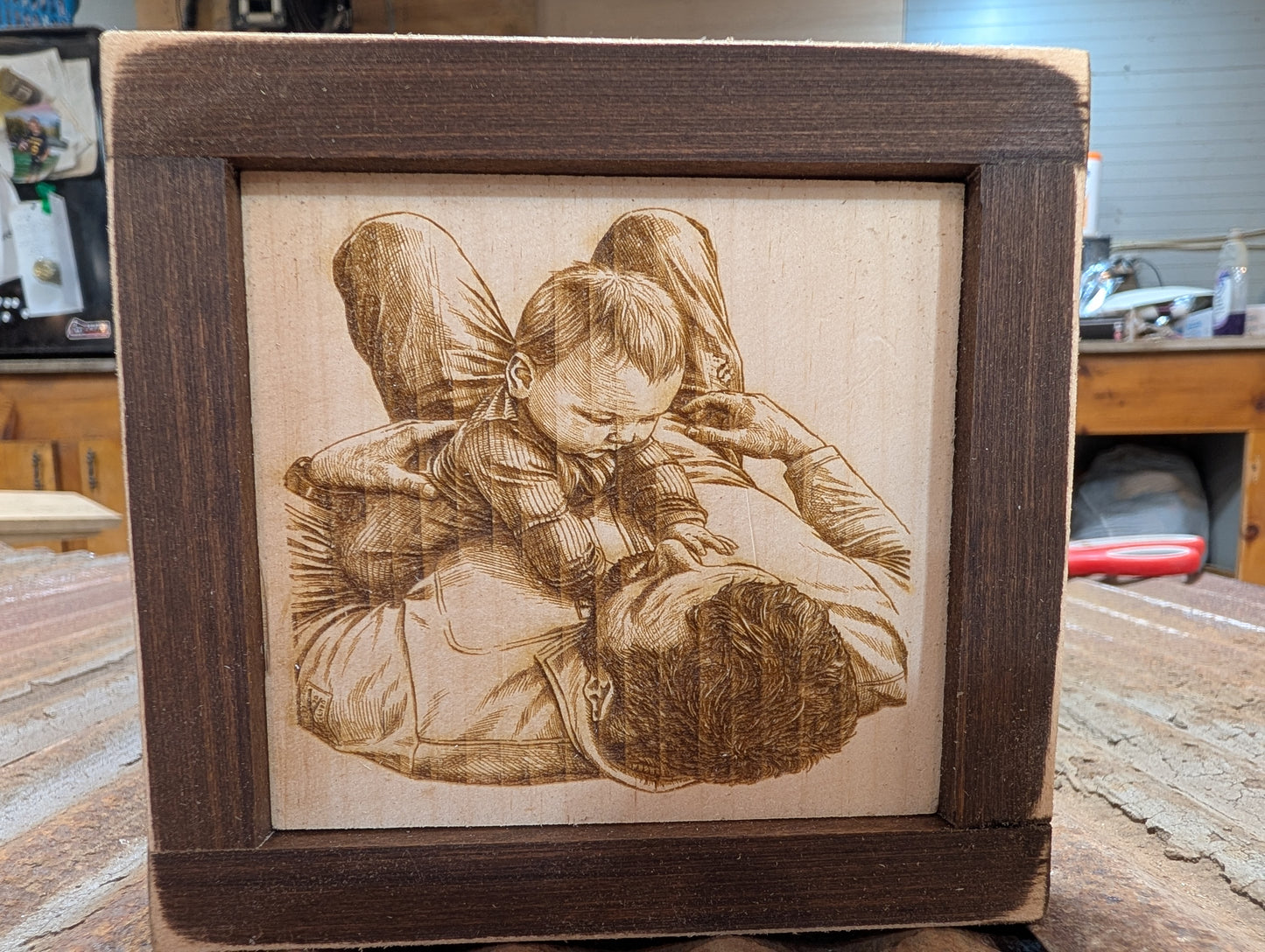 Wooden Photo Sitters