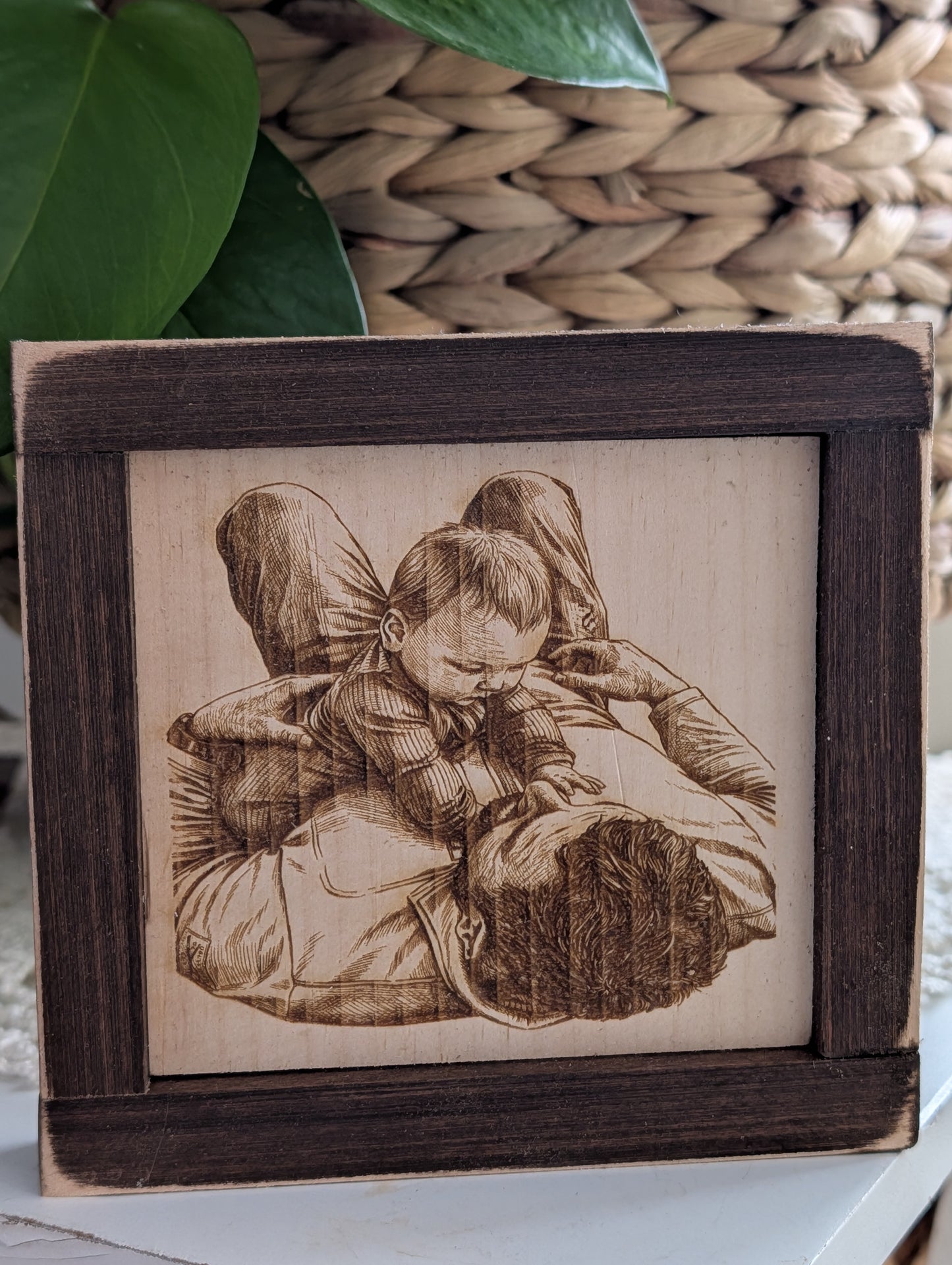 Wooden Photo Sitters