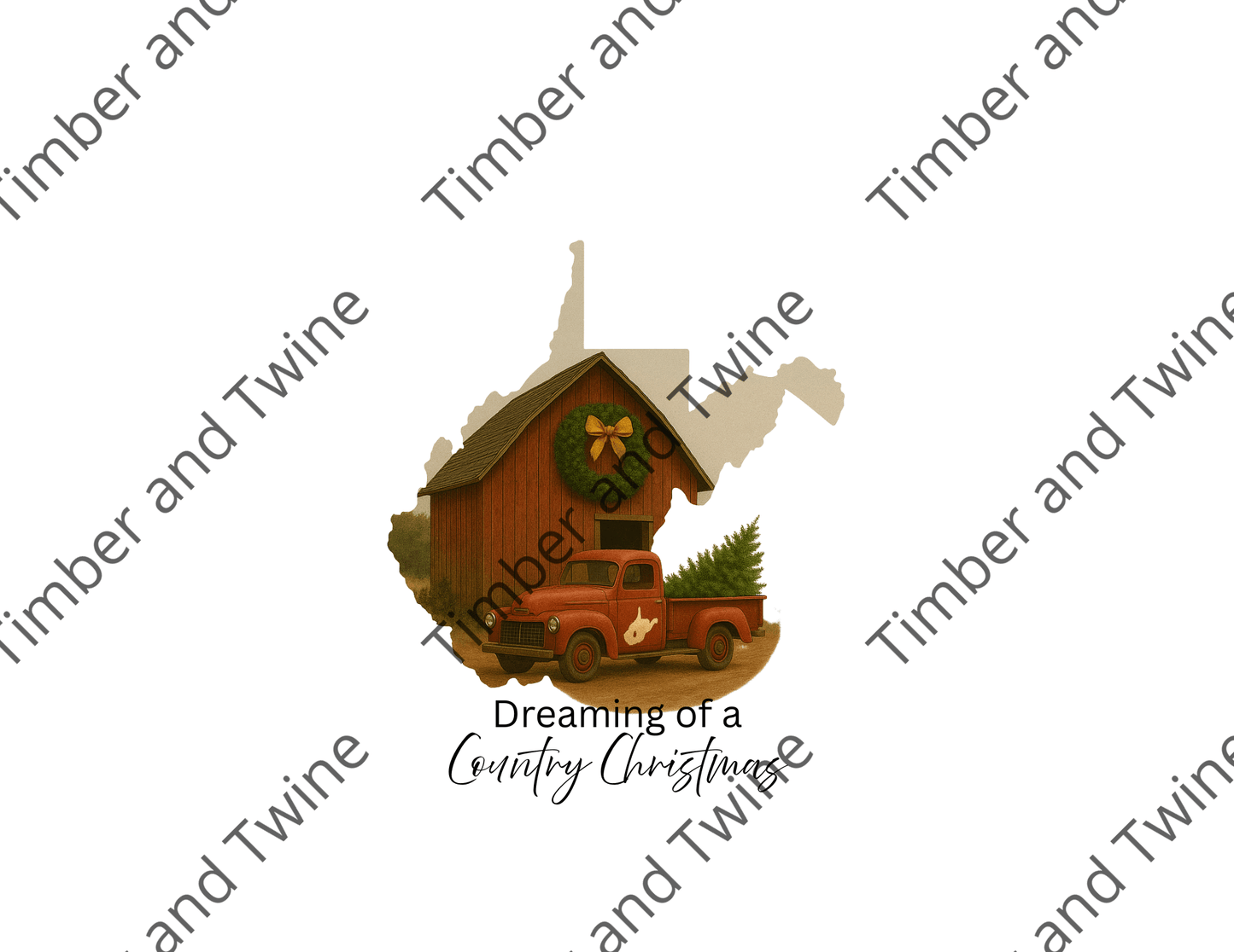 Backroads Christmas PNG