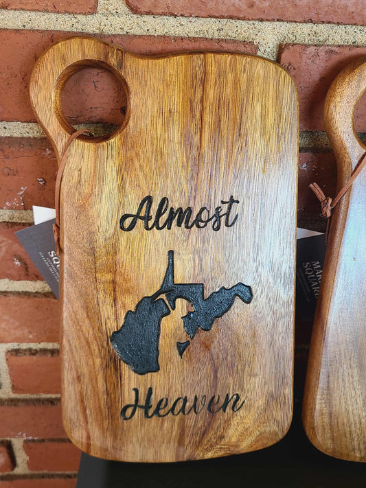 Our Tribute to the WV Coal Miner Cutting Board