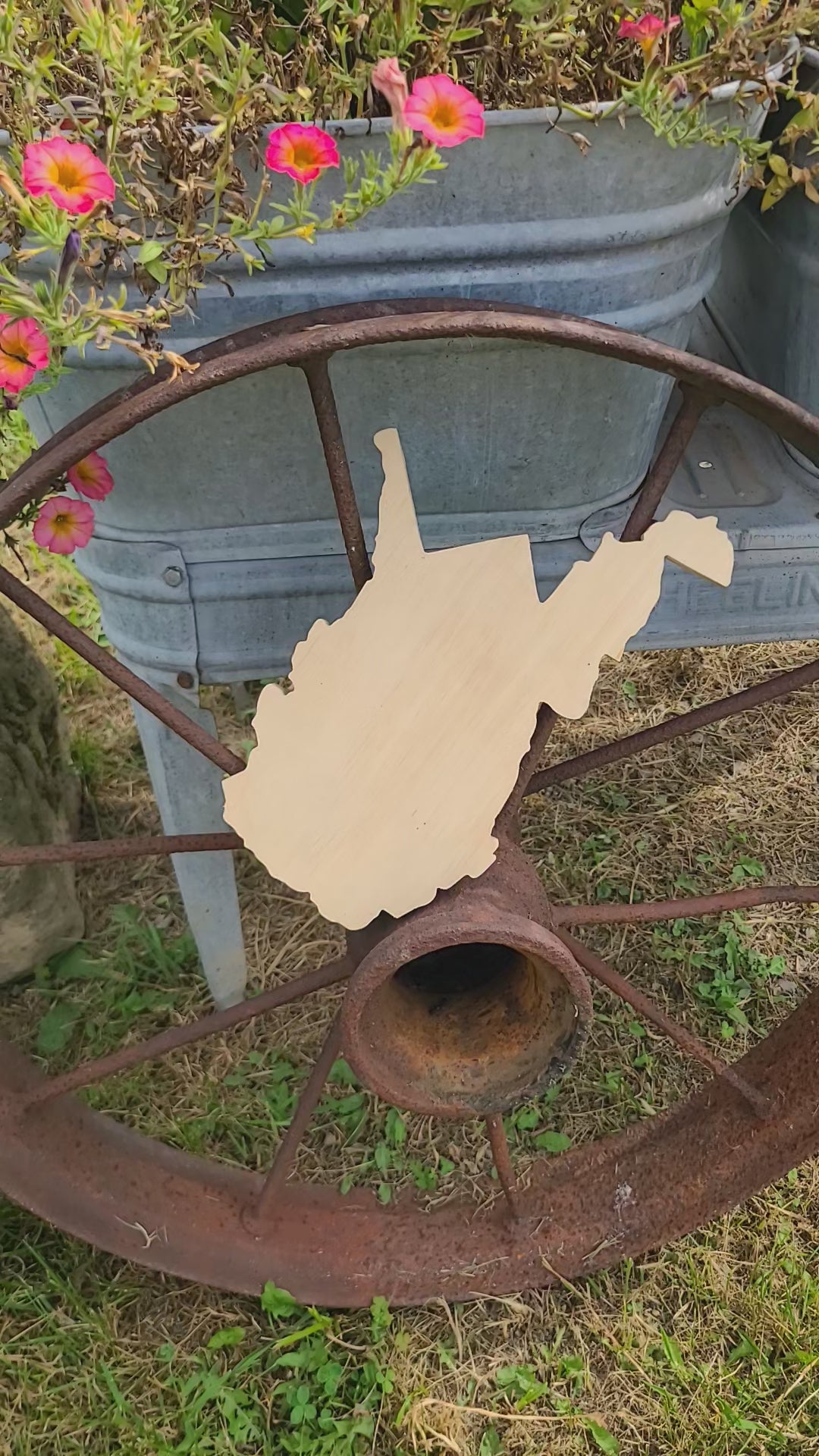 Wooden WV template
